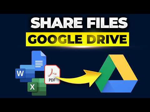 How to Share Google Drive Files and Folders