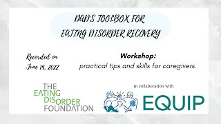 Dad Toolbox for Eating Disorder Recovery