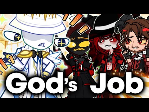 God’s Daily Job || FULL MOVIE || Hazbin Hotel Gacha Animation ||