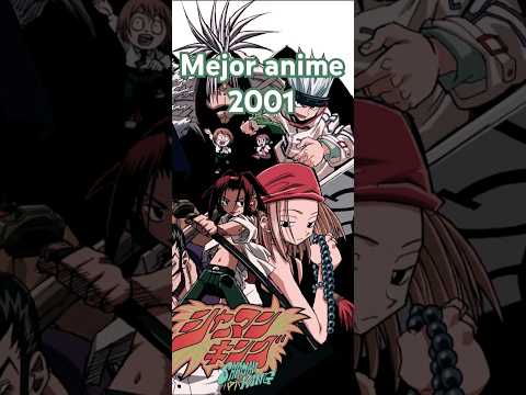 Mejor anime año 2001 Shaman King #anime #animeclasico #anime90s