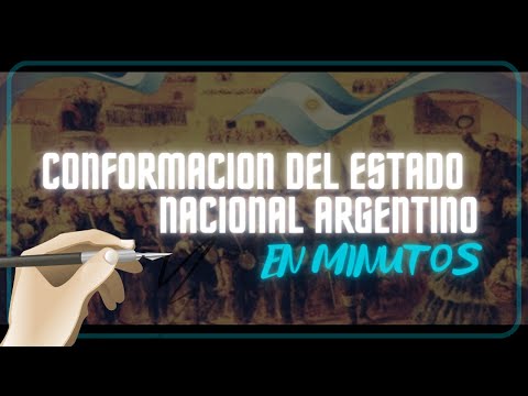 CONFORMACION DEL ESTADO NACIONAL en minutos