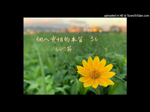 個人實相的本質36  第642節-P302