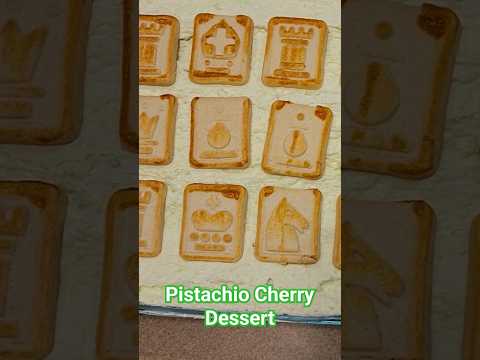 Pistachio Cherry Dessert #pistachio #dessert #cherry  #food #sweet #chessman #pudding #puddingrecipe