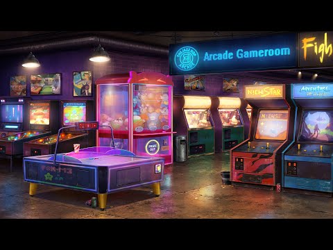 the arcade room. 👾 gaming lofi mix