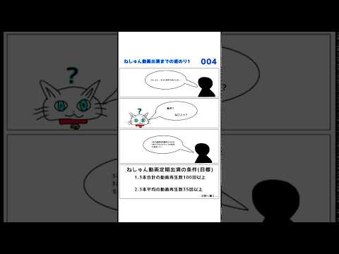 ねしゅん漫画  004  ねしゅん動画出演までの道のり1