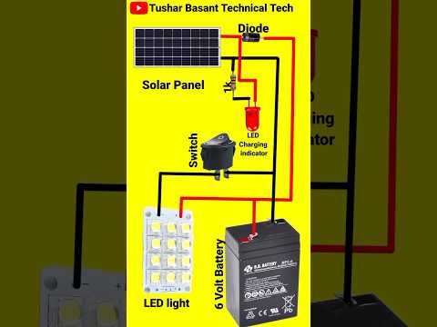 6 Volt Torch LED light Connection DIY Project #shorts