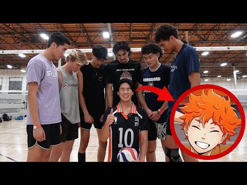 weeb plays volleyball for the FIRST TIME