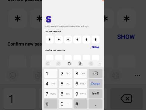 How to Set Up New Passcode in Stucred 2024 || StuCred App Mein New Pass Code Kese Set Up Karen ||