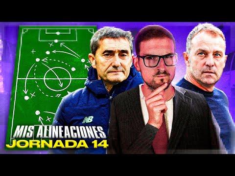 MIS ALINEACIONES PROBABLES PARA LA JORNADA 14 CON TODA LA ÚLTIMA HORA | Carrasco