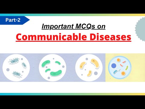 Part-2 Important Mcqs question on communicable disease with answer