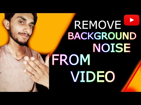 How To Remove Video Background Noise || How to REMOVE YouTube Video Background NOISE Within Seconds