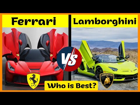 Ferrari VS Lamborghini Comparison in Hindi | Lamborghini VS Ferrari in Hindi 2025