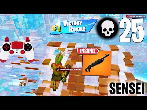 25 Elimination SENSEI Vs Squads RELOAD OG Gameplay Win (Fortnite Chapter 5)