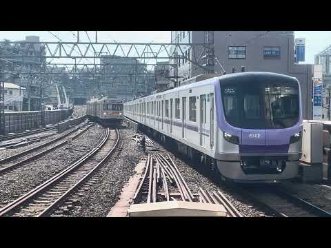 東京メトロ18000系18102F 車内環境測定試運転 溝の口駅入線