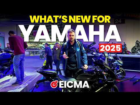 New Yamaha Motorcycles and Scooters for 2025! | EICMA 2024