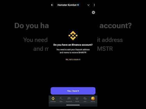 Hamster Kombat off chain withdrawal started | How to deposit on binance #hamsterkombat