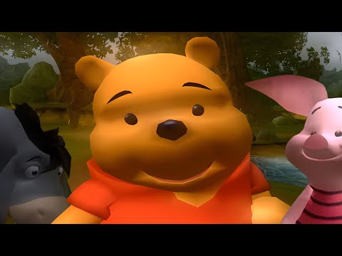 Winnie the Pooh's Rumbly Tumbly All Cutscenes (PS2) [New 4K version]