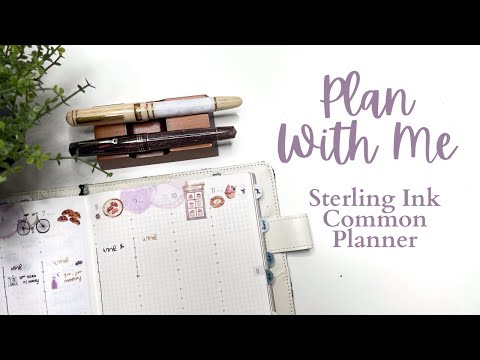 PLAN WITH ME // Sterling A5 Common Planner // Aug 5-11, 2024