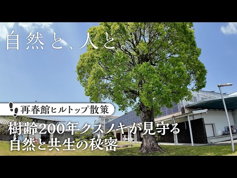 #7 再春館ヒルトップを歩く。自然と調和する製薬所の物語。【自然と、人と。】｜by Domohorn Wrinkle