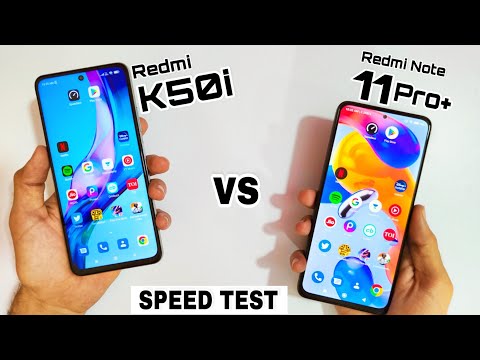 redmi k50i vs redmi note 11 pro plus Speed Test & Comparison