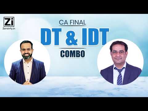 CA Final DT and IDT Combo - CA Bhanwar Borana and CA Rajkumar