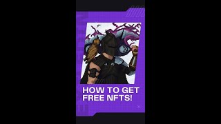 How to get FREE NFTs! | Explained under 60seconds | Non Fungible Token #nft #Shorts