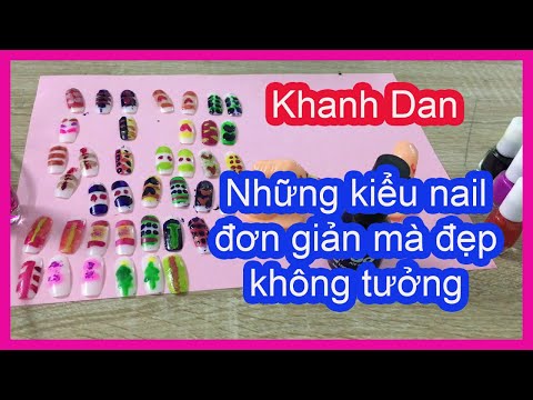 Những kiểu nail đơn giản mà đẹp không tưởng