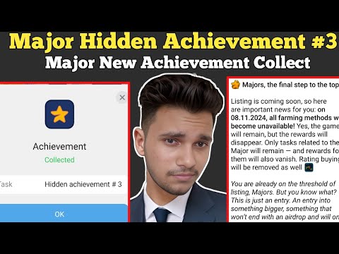 Major New Hidden Achievement #3 | Major Listing Update | Major Mining End