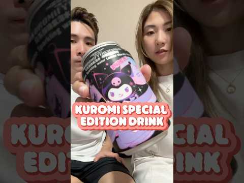 #kuromi soda drink  #mukbang #shorts