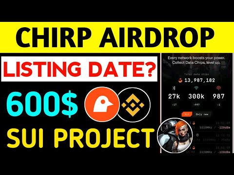 Chirp Airdrop Listing Date || Chirp Depin Big Project || Chirp Airdrop Update || Chirp Depin Airdrop