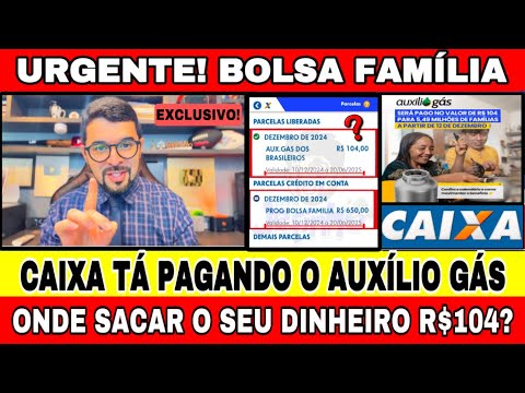 BOLSA FAMÍLIA: PAGAMENTO DO VALE GÁS NIS FINAL 1,2,3,4,5,6,7,8,9 E 0 VEJA COMO RECEBER!