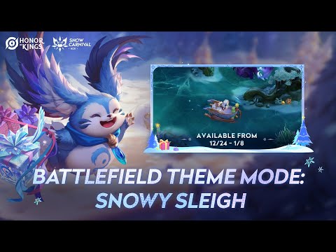 Snowy Sleigh | Snow Carnival | Honor of Kings