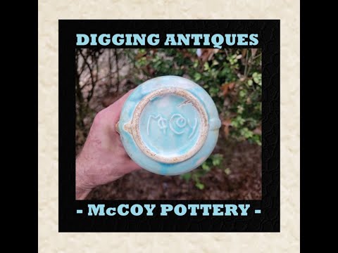 Digging McCoy Pottery In Piles Of Trash - Bottle Digging - Antiques - Marbles - Toys - Christmas -