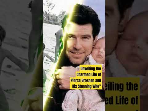 Unveiling the Charmed Life of Pierce Brosnan and His Stunning Wife#hollywood