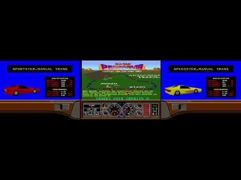 Race Drivin' Panorama - Ultrawide test [MAME 251Git]