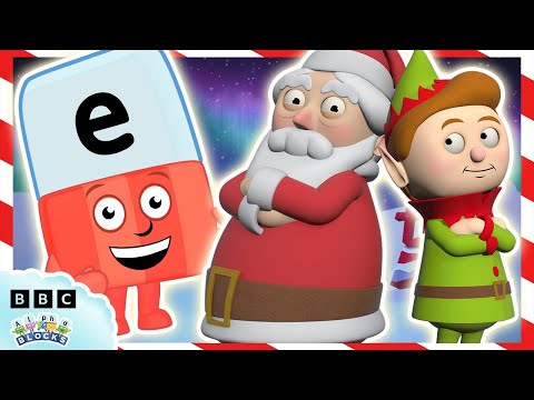 Santa Claus is here! 🎅 The Best of Santa and Stan the Elf | Learn to Spell | @officialalphablocks