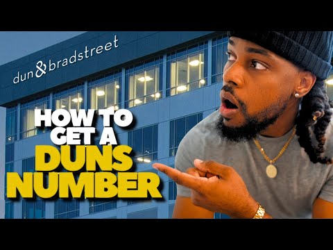 How To Get A DUNS Number From DUNS And Bradstreet FAST!!