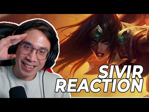 Arcane Fan reacts to SIVIR (Voicelines, Skins, & Story) | League of Legends