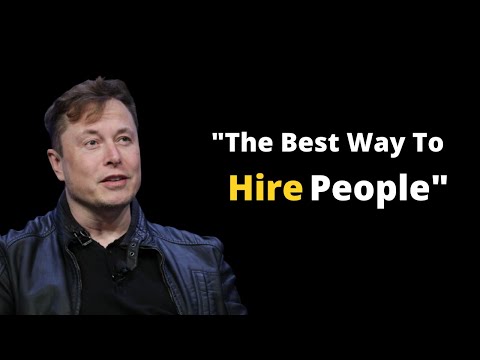 This is How I Hire People - Elon Musk | Elon Musk Hiring Process