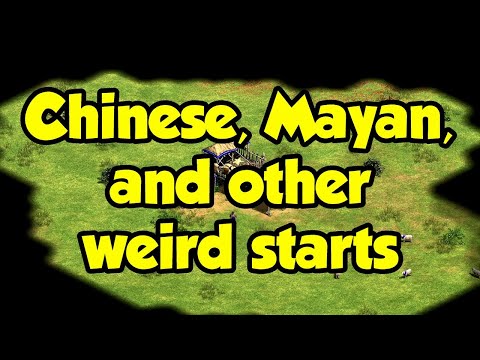 Chinese, Mayan, and other weird dark ages (AoE2)