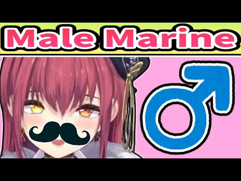 If Marine Was a Guy [ENG SUB] Hololive Houshou Marine