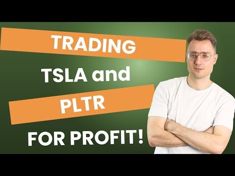 Profit trading TSLA and PLTR!