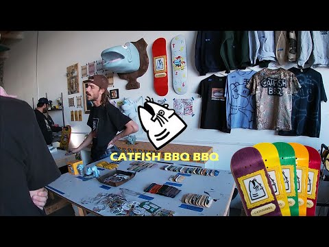 CatFish BBQ BBQ! - Fingerboard Sale/Party with @catfishbbq #techdeck #fingerboard