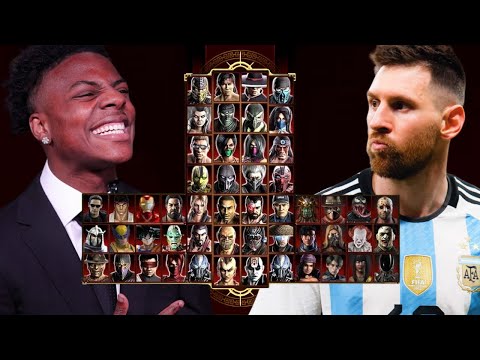 Mortal Kombat 9 - ISHOWSPPED & MESSI - Expert Tag Ladder - Gameplay @(1080p) - 60ᶠᵖˢ ✔