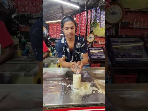 icecream sarbath #streetfood #sharbat #kulukkisarbath #foodie #strawberry #milk