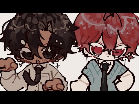 Axl Lachlan and Evrett Erze [ Oc speedpaint ] Extras