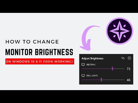 How To Change Monitor Brightness on Windows 10 & 11 | Brightness Control Not Working