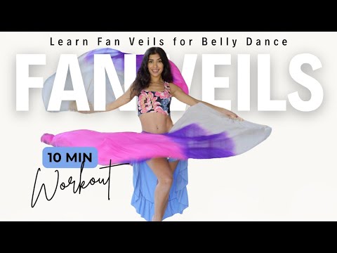 How to Use Fan Veils in Belly Dance: Flowing Cardio Workout