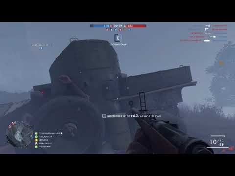 Battlefield 1 - Fighting on the Giant's Shadow Map in the fog