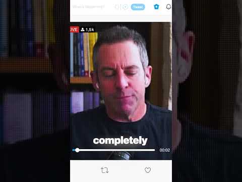 Why Sam Harris Left Twitter (X) & Why You Should Too!!!